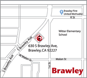 IPT Brawley office location map